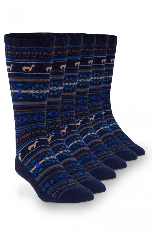 Ponožka Premium JACQUARD Baby Alpaca Pima Cotton Women Men