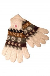 Dětské rukavice RUSTIC, bílé