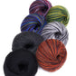 Sock yarn, hand-dyed, multicolored, 50g