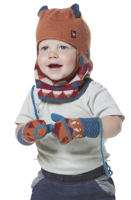 Children's hat Eli hooded hat with ears