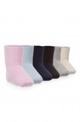 Dětské ponožky z alpaky, stříbrno-šedé