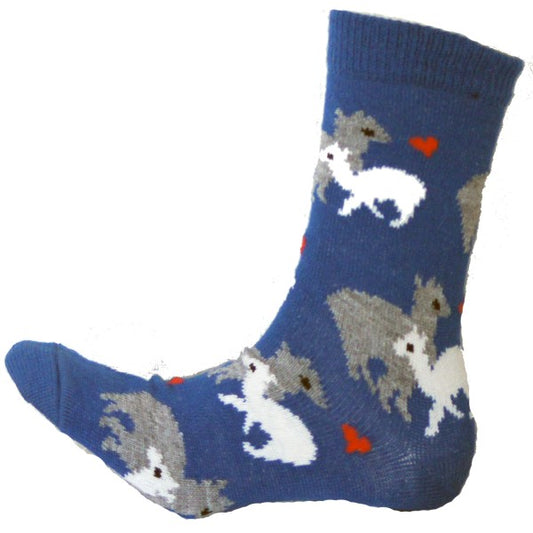 Socks alpaca family